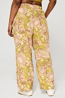 Woven Crinkle Pant