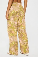 Woven Crinkle Pant