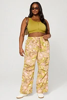 Woven Crinkle Pant