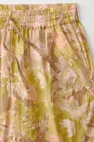 Woven Crinkle Pant