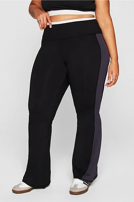 Define PowerHold® High-Waisted Color-Blocked Flare Pant