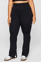 Sleek Seamless High-Waisted Flare Pant