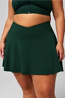Crossover Flounce Skirt