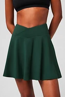 Crossover Flounce Skirt