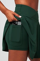 Crossover Flounce Skirt