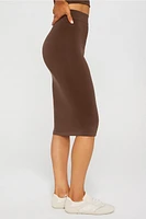 Smooth As Hell Shaping Midi Skirt
