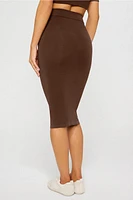 Smooth As Hell Shaping Midi Skirt