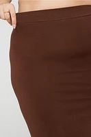 Smooth As Hell Shaping Midi Skirt