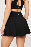 Crossover Flounce Skirt Mini
