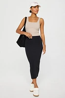 PureLuxe Midi Skirt