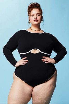 Offshore Long Sleeve One-Piece Swimsuit