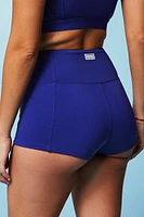 High-Waisted Swim Short