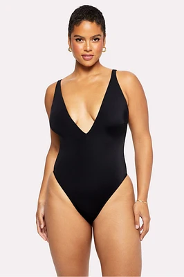 Shaping Swim Plunge One Piece