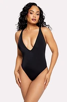 Shaping Swim Plunge One Piece