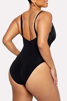 Shaping Swim Plunge One Piece