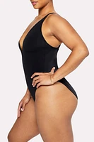 Shaping Swim Plunge One Piece