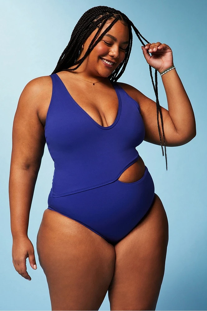 Seaside Cutout One-Piece Swimsuit