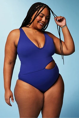 Seaside Cutout One-Piece Swimsuit