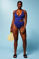 Seaside Cutout One-Piece Swimsuit