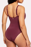 Shaping Swim Waist Cinching One Piece