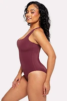 Shaping Swim Waist Cinching One Piece