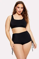 Shaping Swim High Waist Booty Short