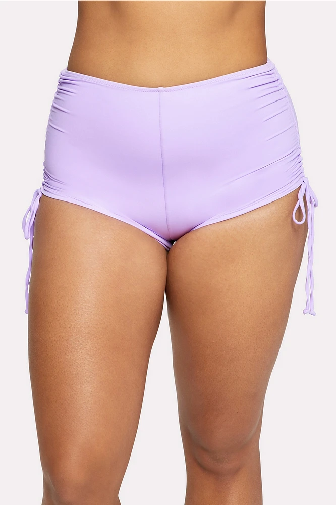 Shaping Swim High Waist Booty Short