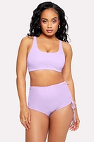 Shaping Swim High Waist Booty Short