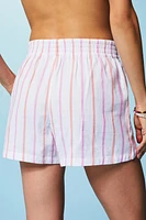 Cotton Voile High-Waisted Short