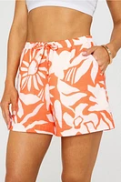 Cotton Voile Drawstring Short
