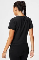 100% Cotton Front-Twist Tee