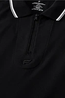 The Dash Quarter Zip Polo