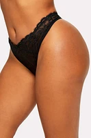 Smoothing Lace Thong