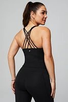 Strappy Built-In Bra Tank