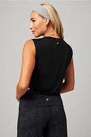 Dry-Flex Cropped Twist Tank