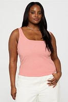 Daily Rib Square Neck Tank