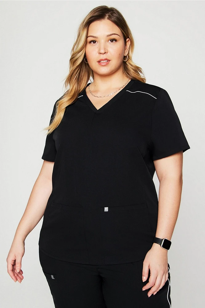 Method Scrub Top (Reflective