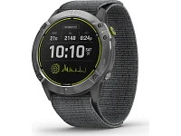 Garmin Enduro - Steel with Gray UltraFit Nylon Strap