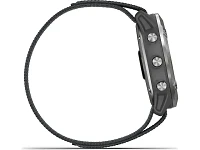 Garmin Enduro - Steel with Gray UltraFit Nylon Strap