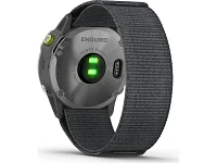 Garmin Enduro - Steel with Gray UltraFit Nylon Strap