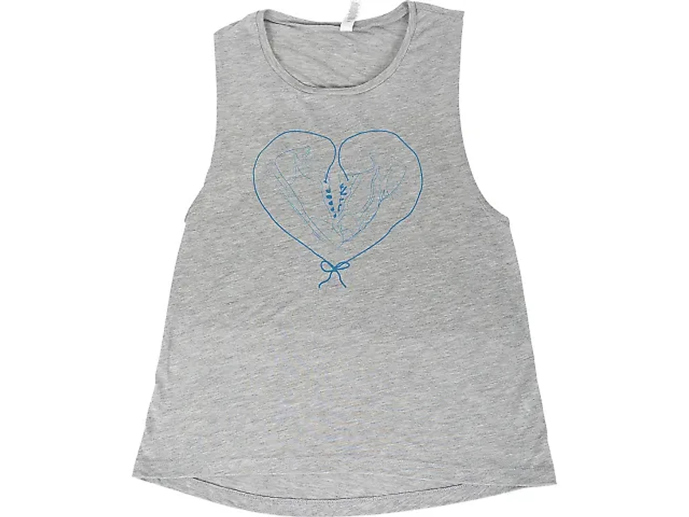 Women's | Fleet Feet 'Shoes' Muscle Tank - Heritage Collection