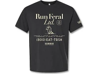 Fleet Feet Run Feral Ltd Short Sleeve