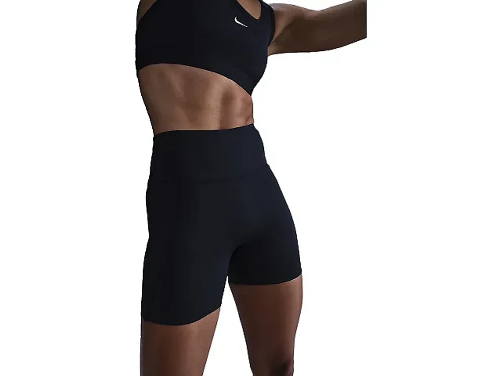 Women's | Nike Universa Medium-Support High-Waisted 5" Biker Shorts with Pockets