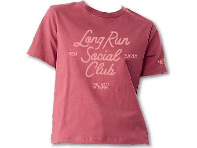 Women's | Fleet Feet Long Run Social Club Short Sleeve