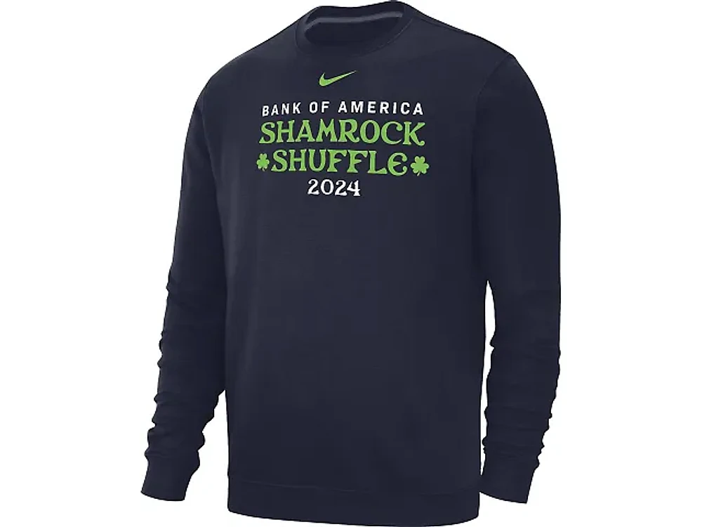Men's | Nike Club Fleece Crew - Shamrock Shuffle 2024