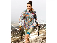 Men's | Janji Zephyrunner Wind Shell - Flower Mountain