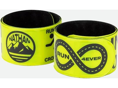 Nathan Reflex Reflective Snap Bands - Pair