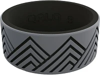 Men's | Qalo Strata Mountain Silicone Ring