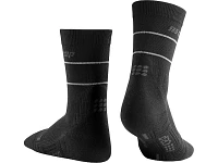 Women's | CEP Reflective Mid Cut Compression Sock