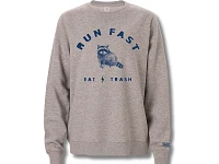 Fleet Feet Run Fast Eat Trash Sweatshirt